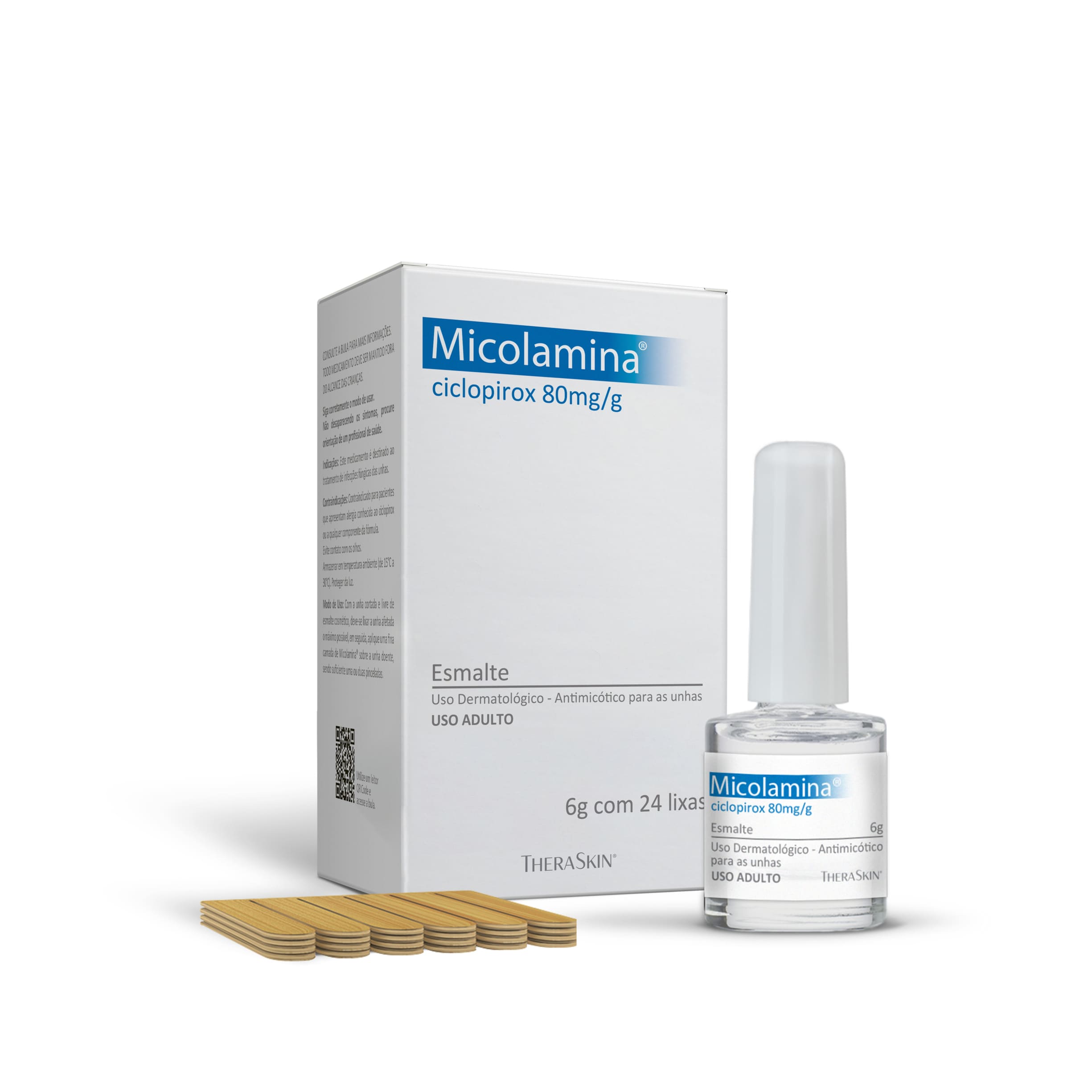 esmalte fortalecedor antifúngico
