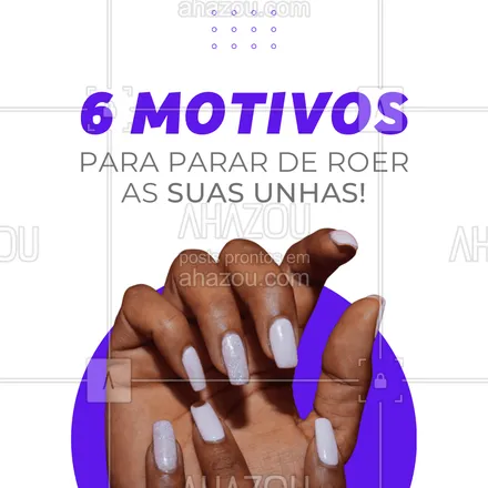 infecções por comer unha