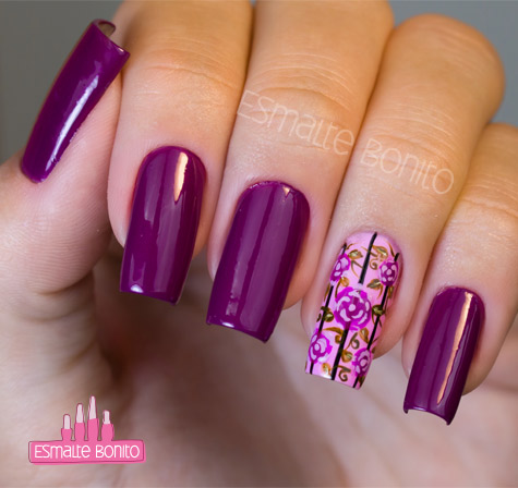 flor de unha com palito vs pincel