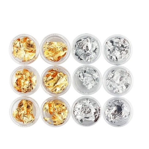 Unhas encapsuladas com ouro
