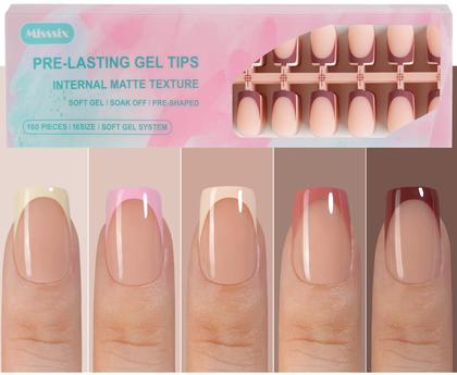 formato bailarina unhas de gel