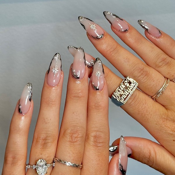 unhas para reveillon