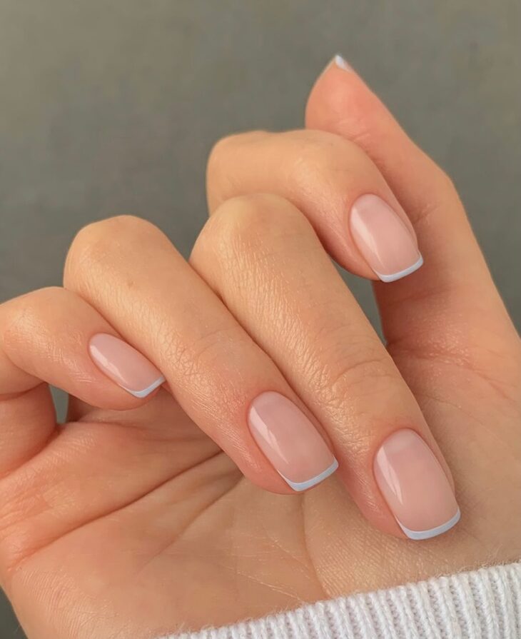 unhas quadradas para festas