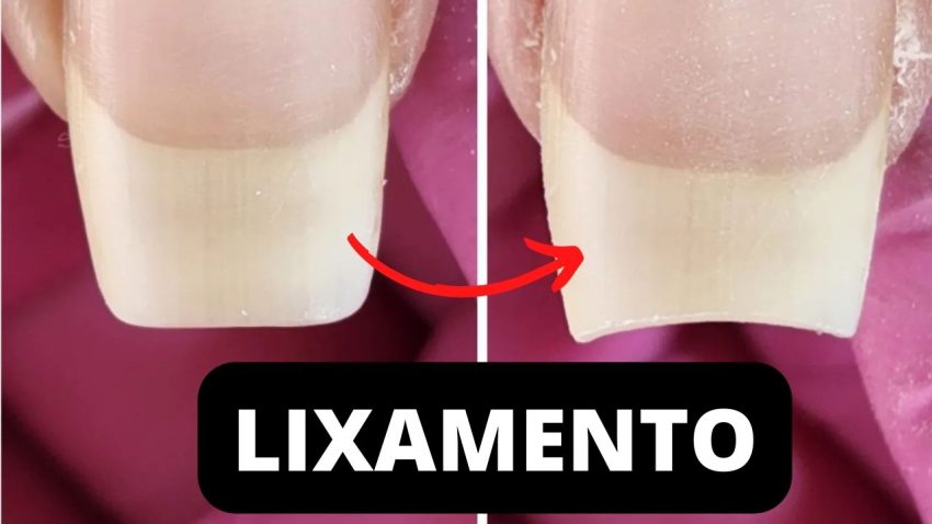unhas quadradas francesinha