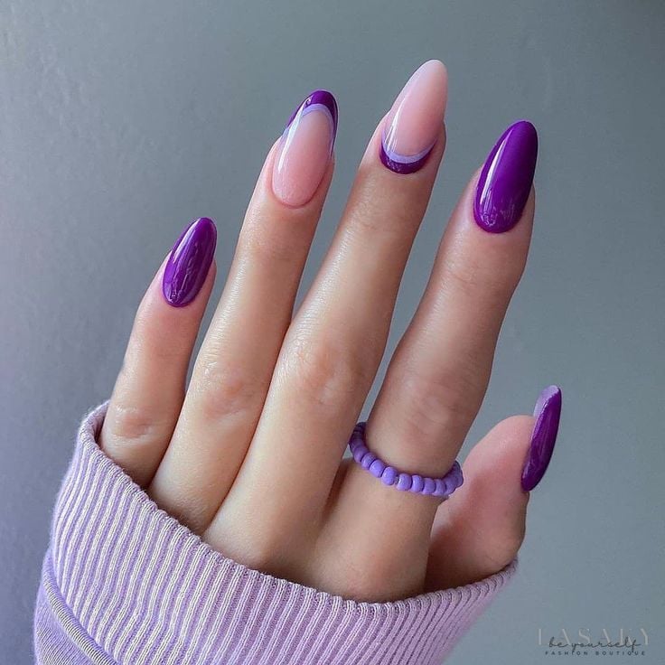 quanto custa fazer unhas roxas em gel