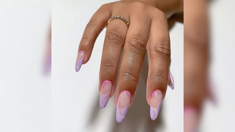 erros comuns ao pintar unhas roxas