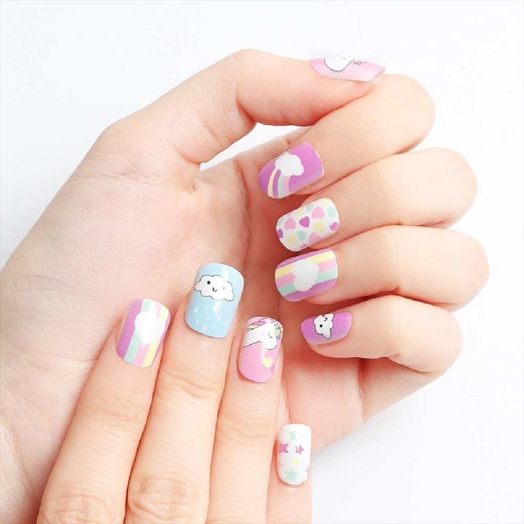 Unhas Decoradas para Crianças: Alternativas Seguras ao Gel