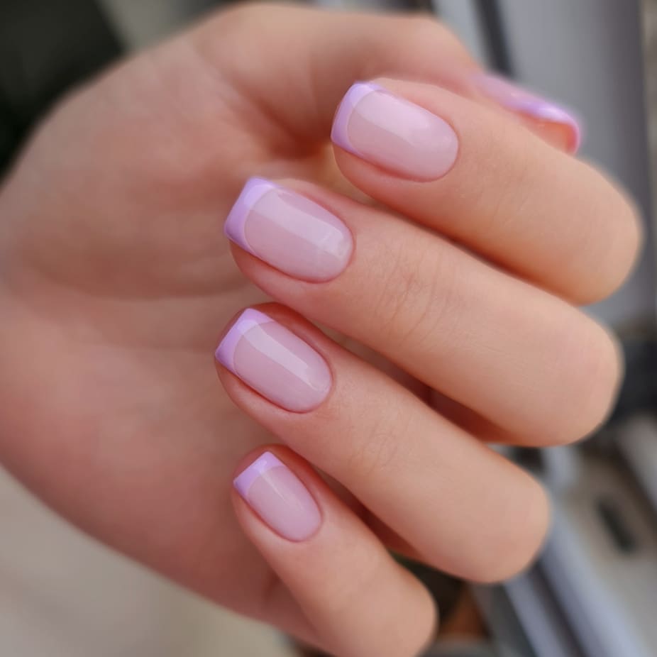 unhas em gel delicadas