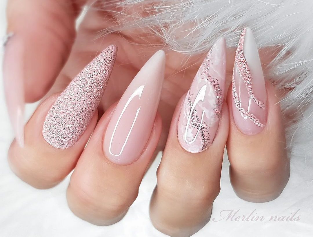 francesinha stiletto esfumada (baby boomer)