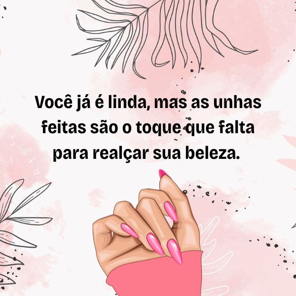 frase de unha