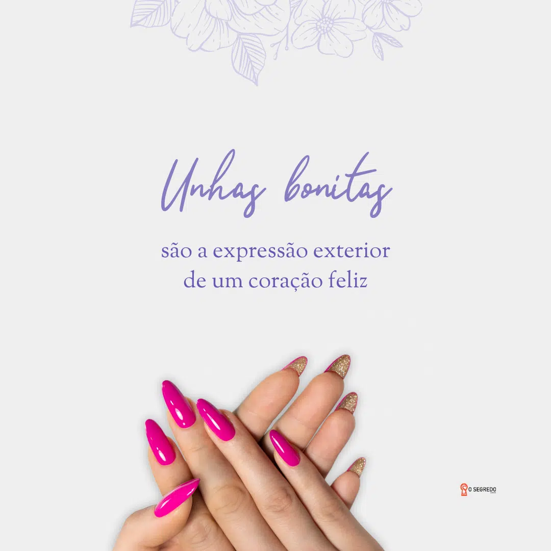 frases de unhas curtas vs unhas longas