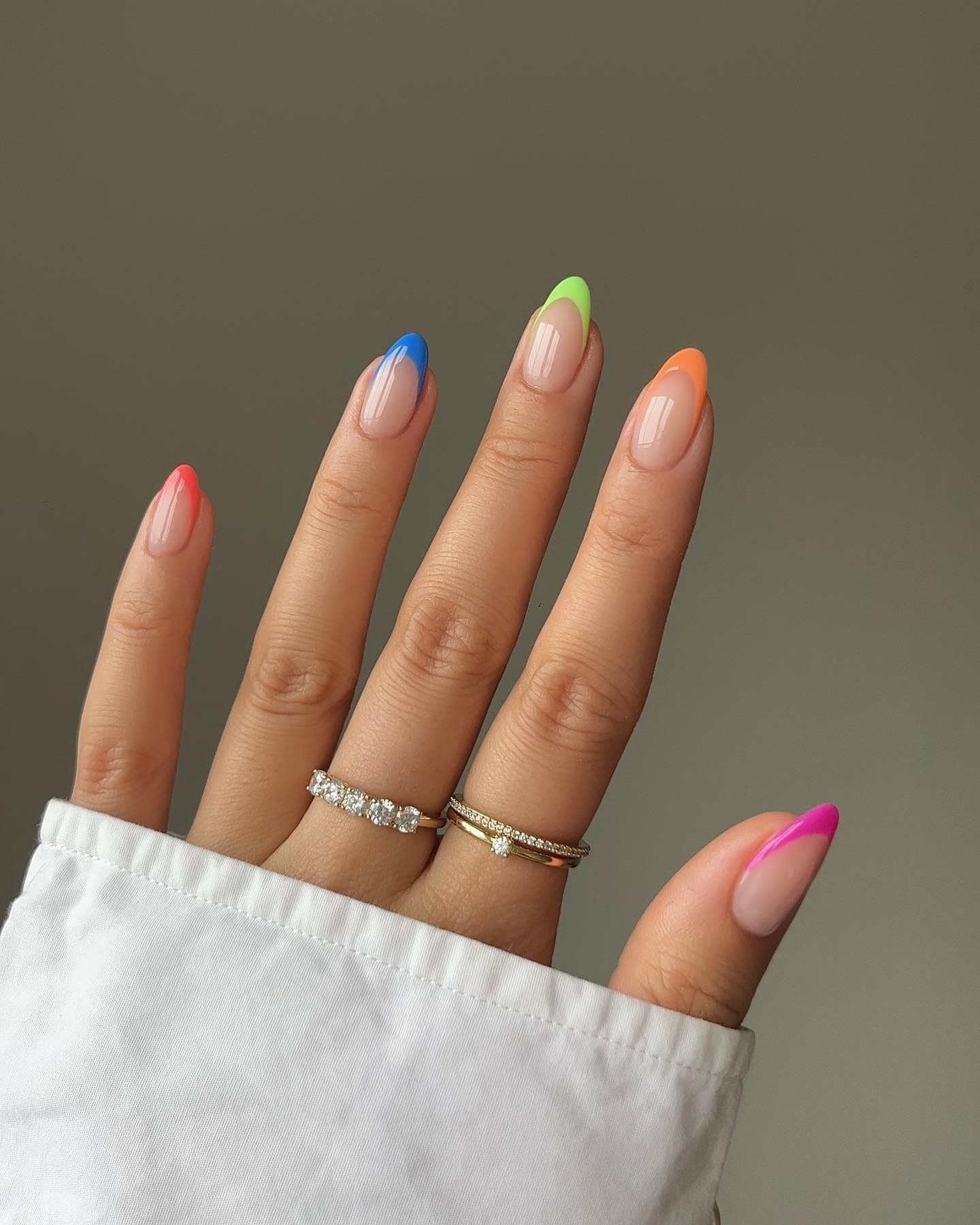 gel unha francesinha decorada