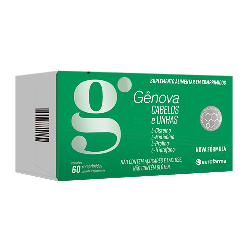 Suplemento Genova para cabelo e unha