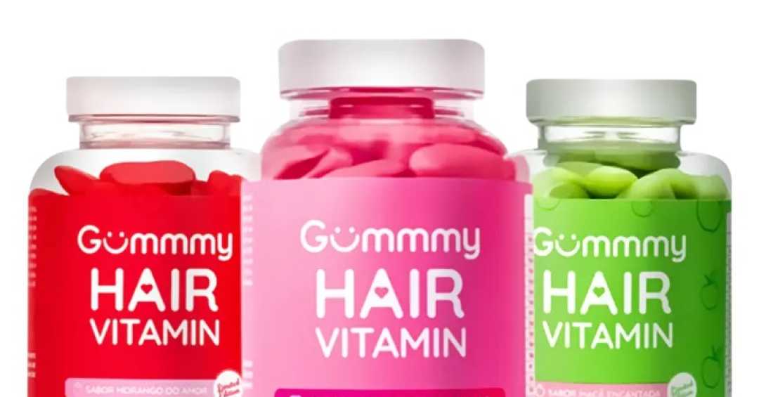 preço gummy cabelo e unha