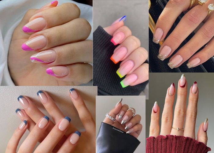 unhas curtas decoradas fáceis