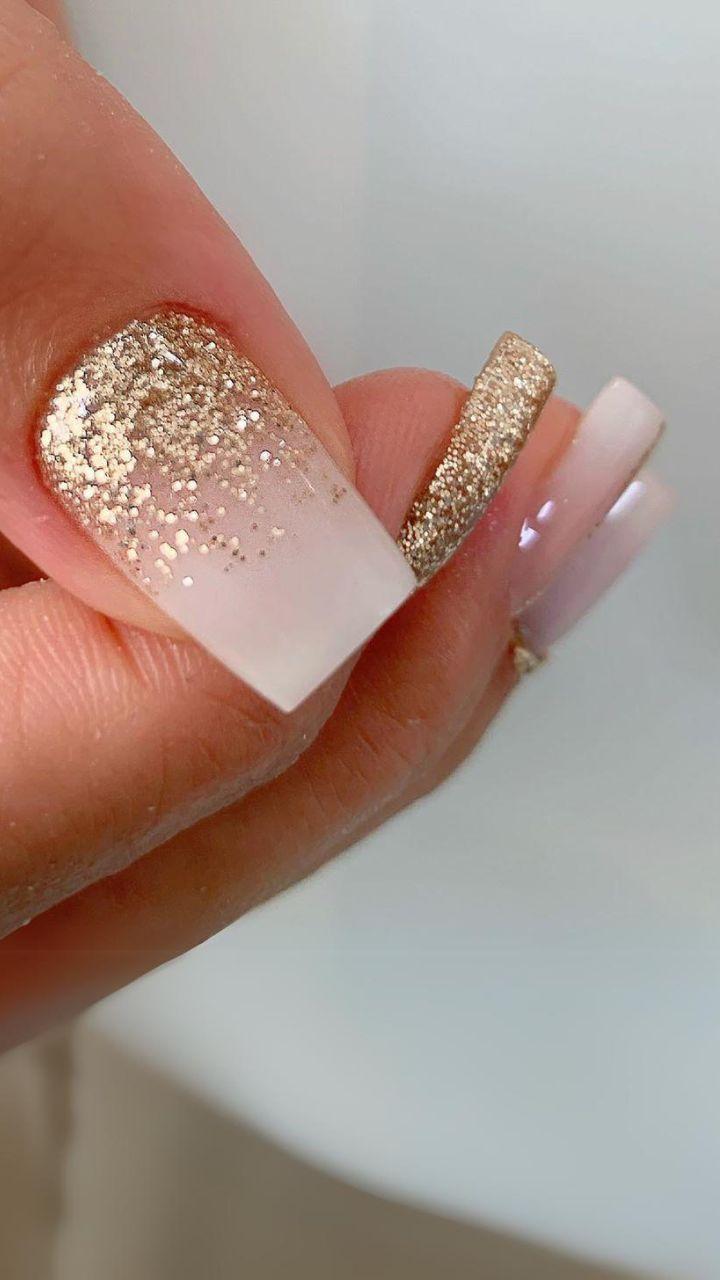 unhas degradê para adolescentes