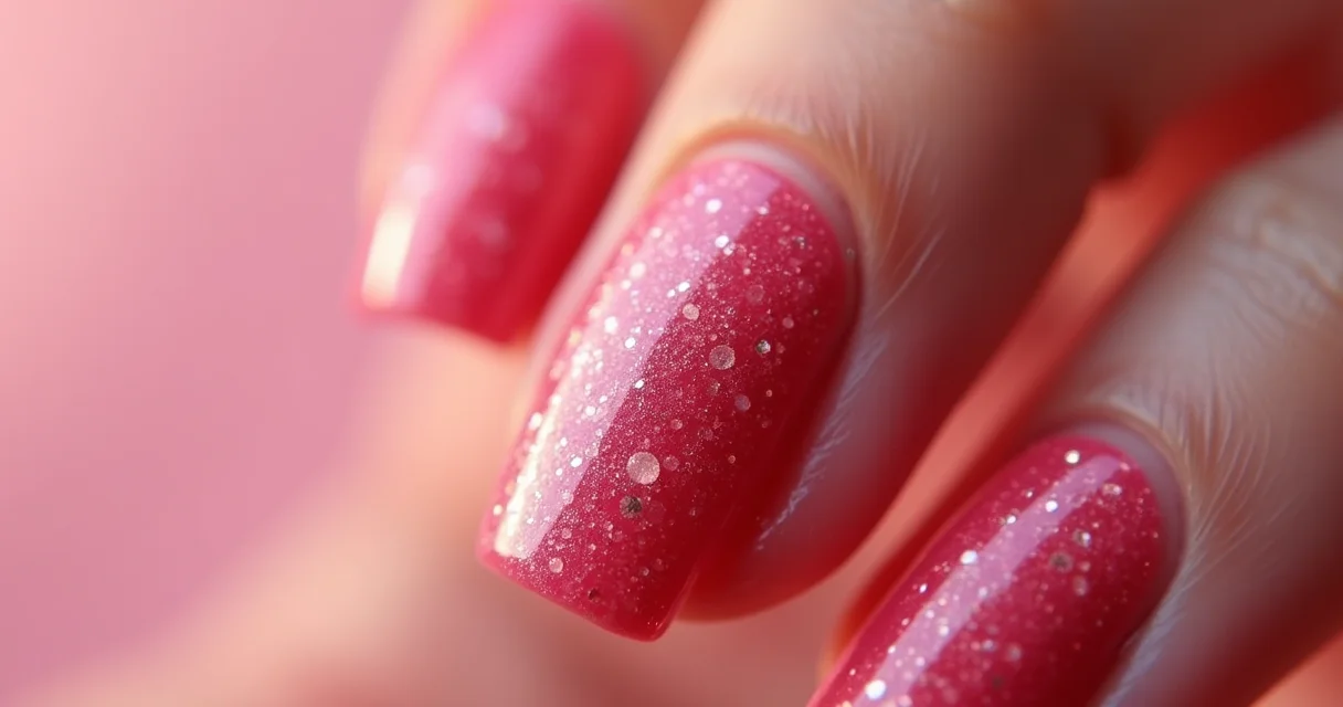 ideias de unha rosa e branco