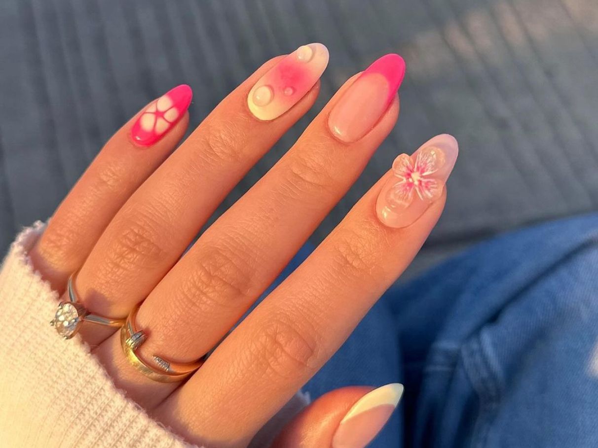 inspiração de unha de gel