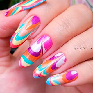 inspiração de unha em gel