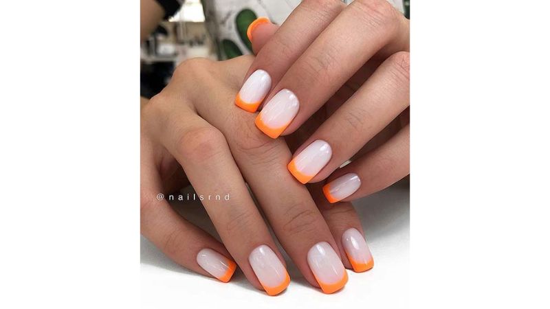esmalte laranja neon versus terracota qual escolher
