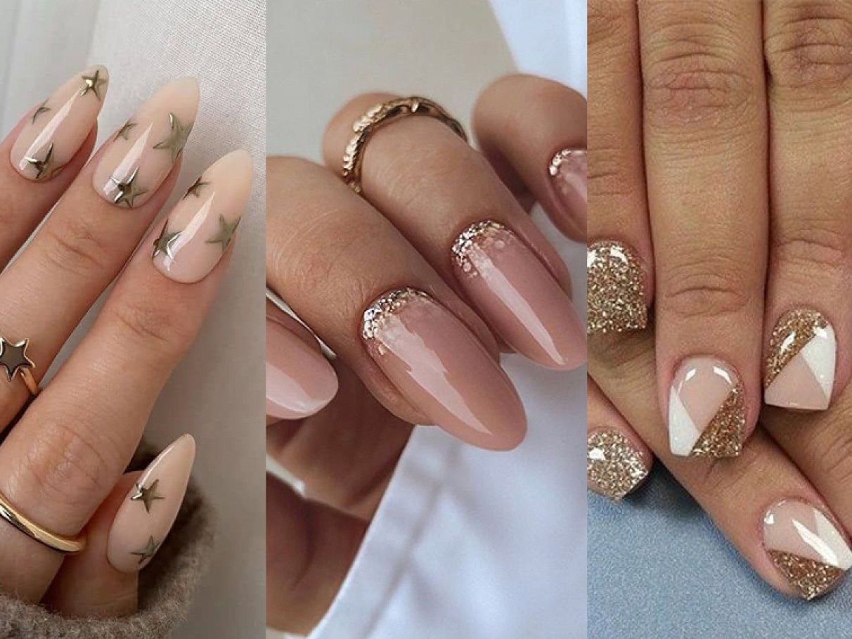 Unhas minimalistas e sofisticadas para um Réveillon elegante