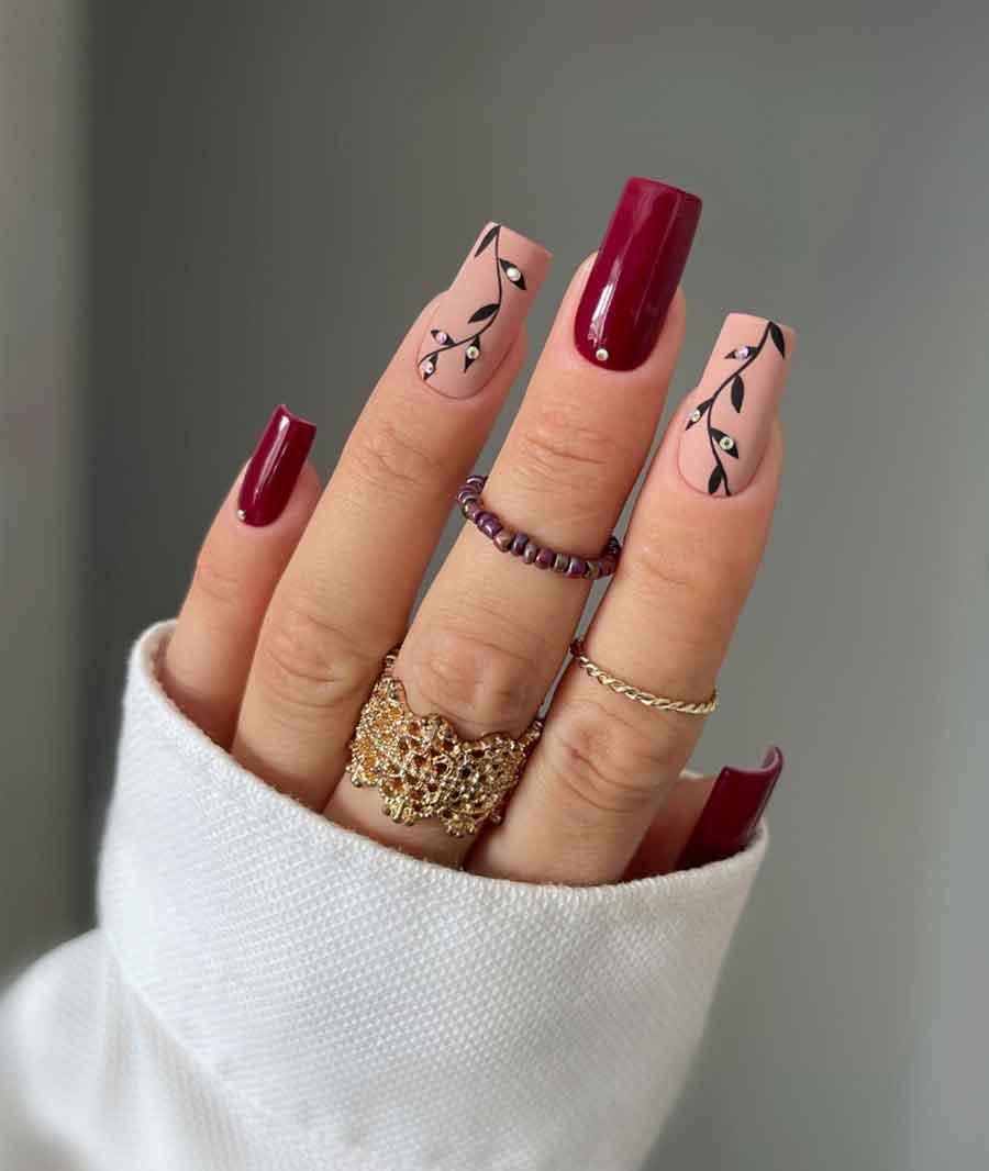 unhas postiças vs unhas de gel para o natal qual escolher