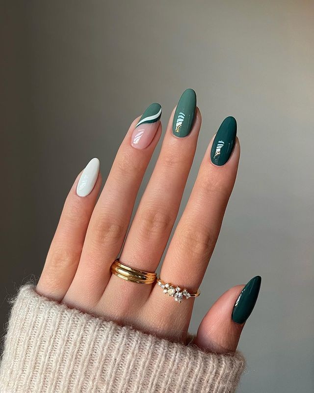 unhas em gel decoradas