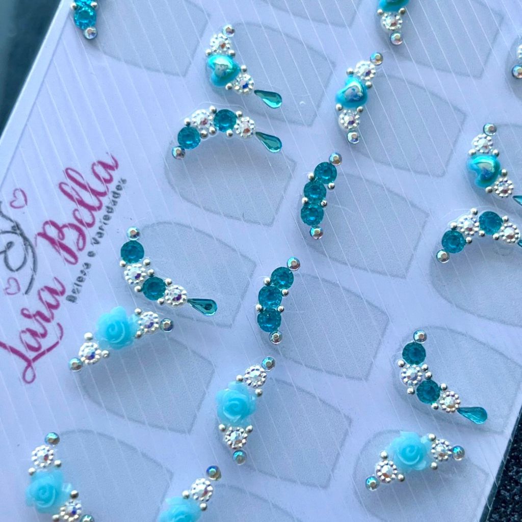 joias de unha para pés