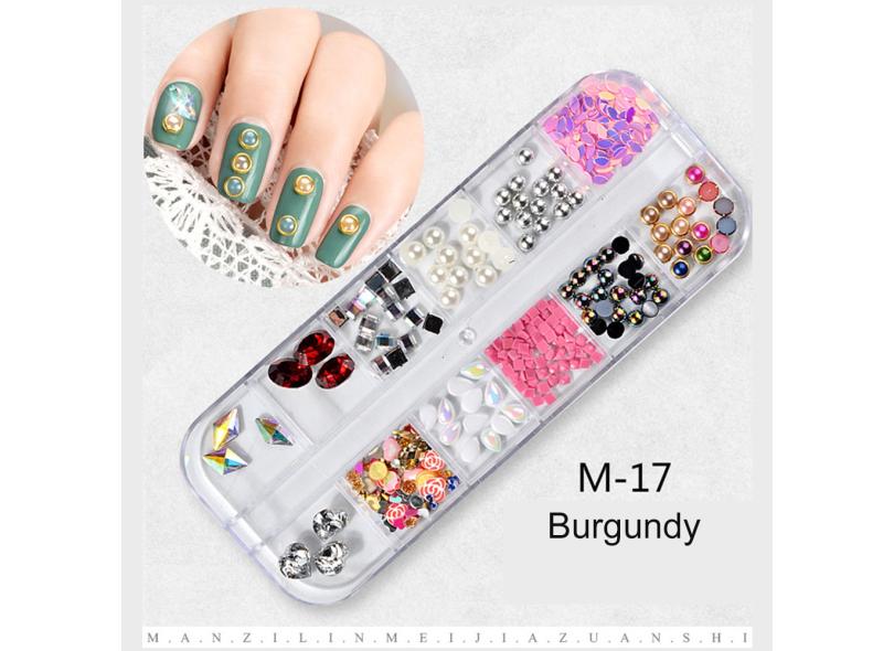 adesivos de unha com pedrarias