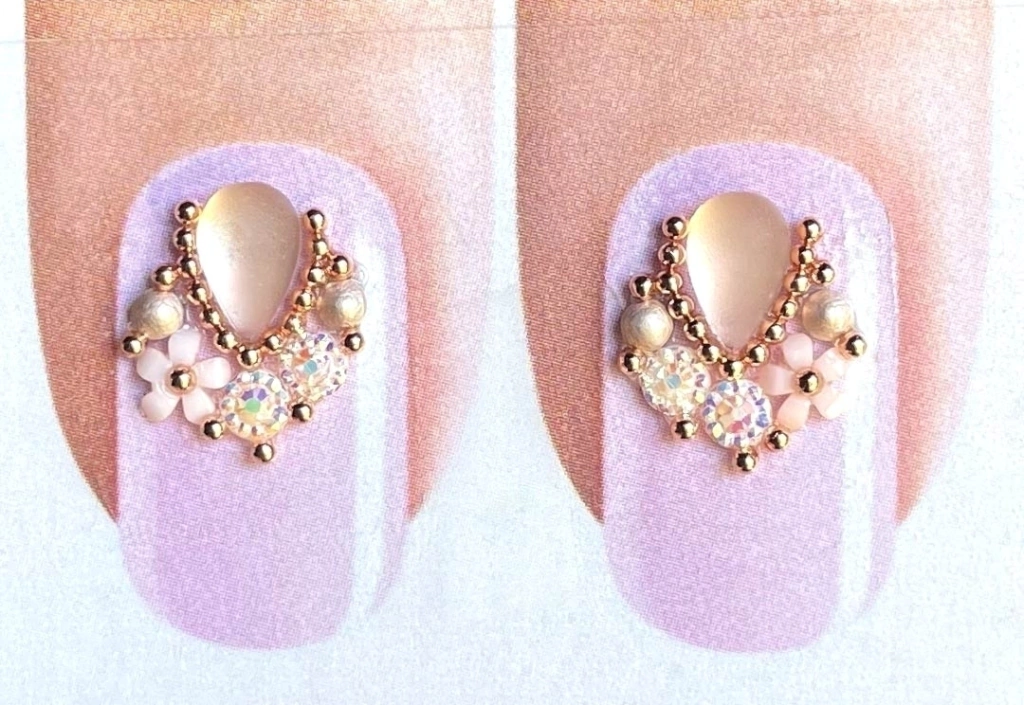 adesivos de unha com pedrarias