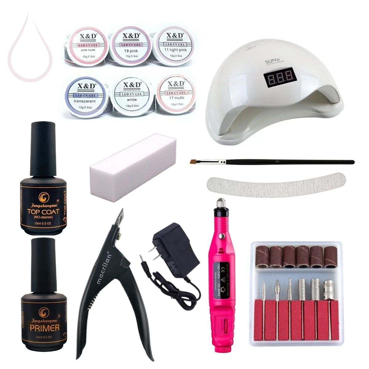 Kit Unha Gel Iniciante