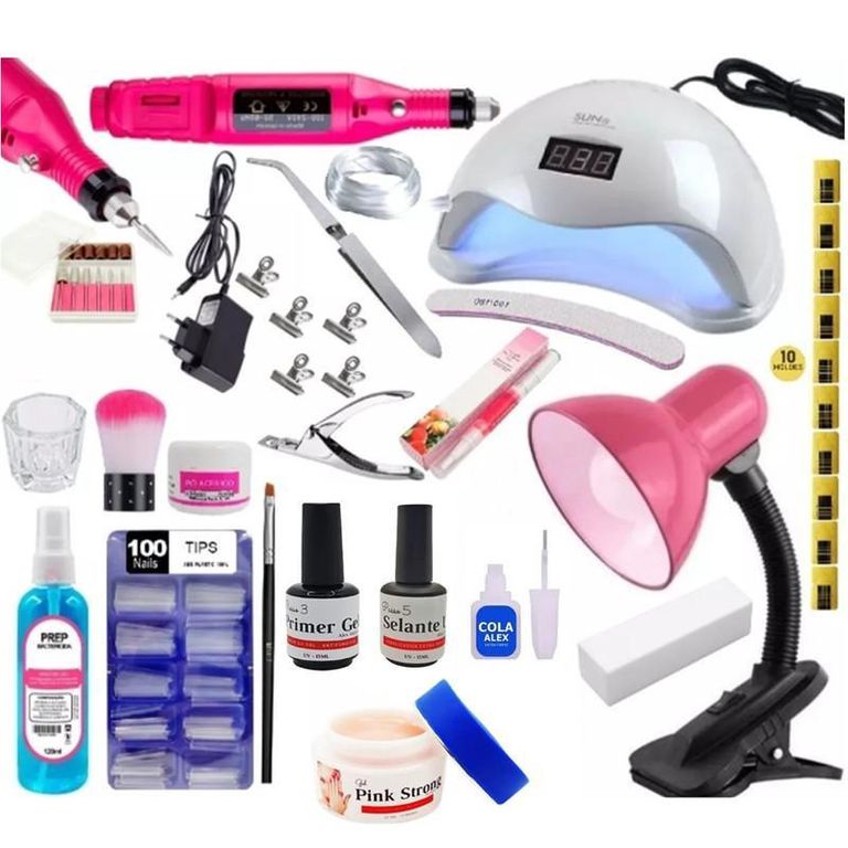 Kit Unha Gel Iniciante