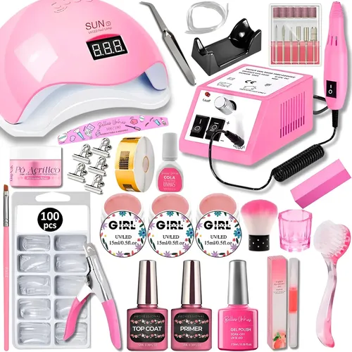 Kit Blindagem Unha Gel