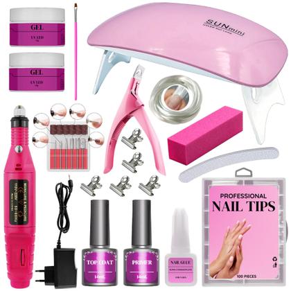 Kit Blindagem Unha Gel