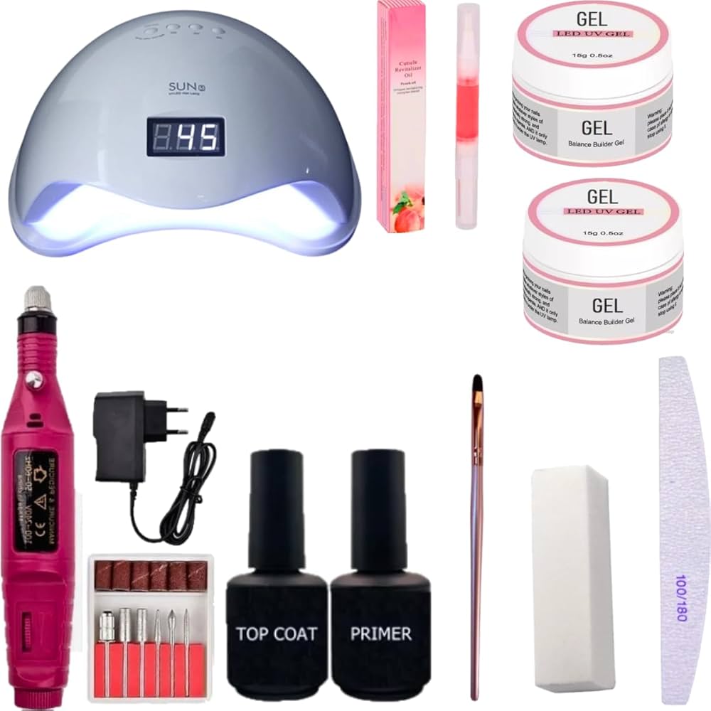 Kit Alongamento Unha Gel