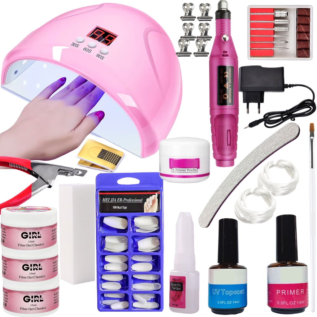 Kit Blindagem Unha Gel