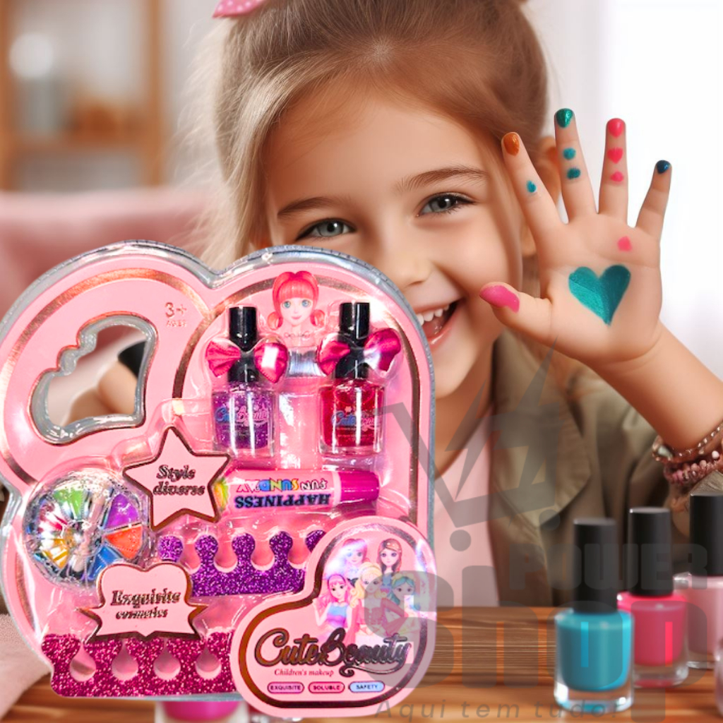 kit unhas criança