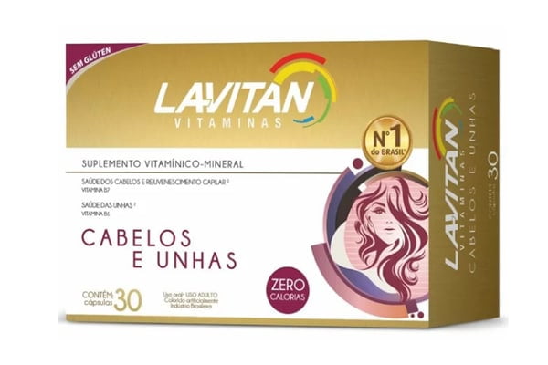 lavitan cabelo e unha funciona