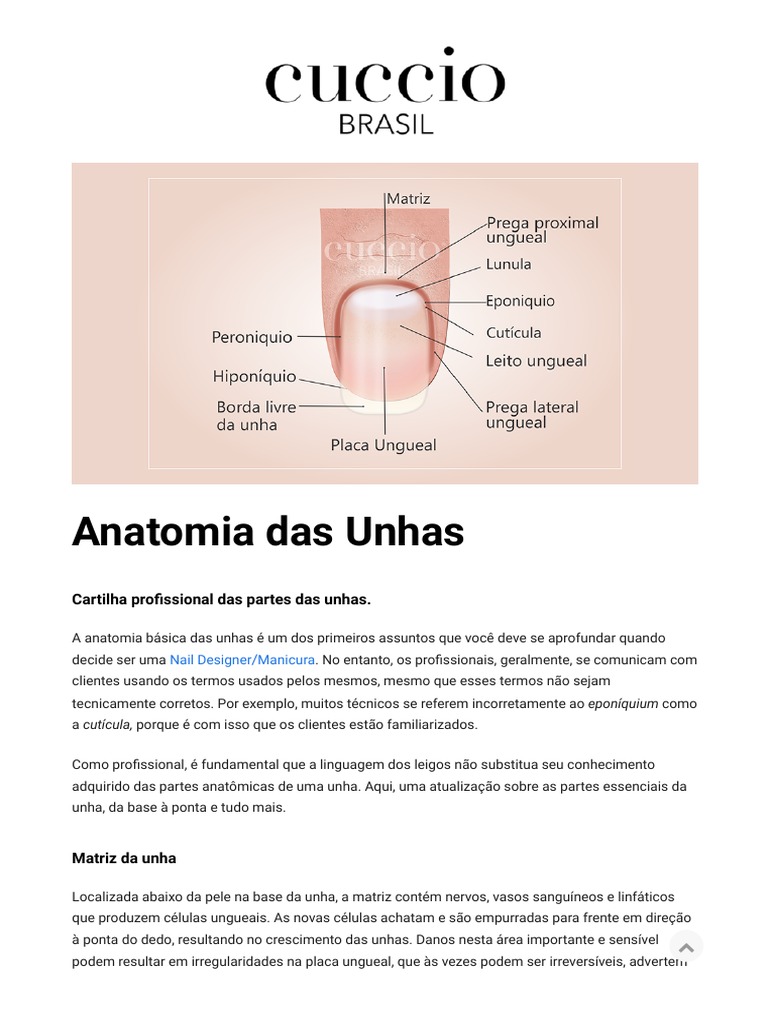 leito ungueal e onicólise