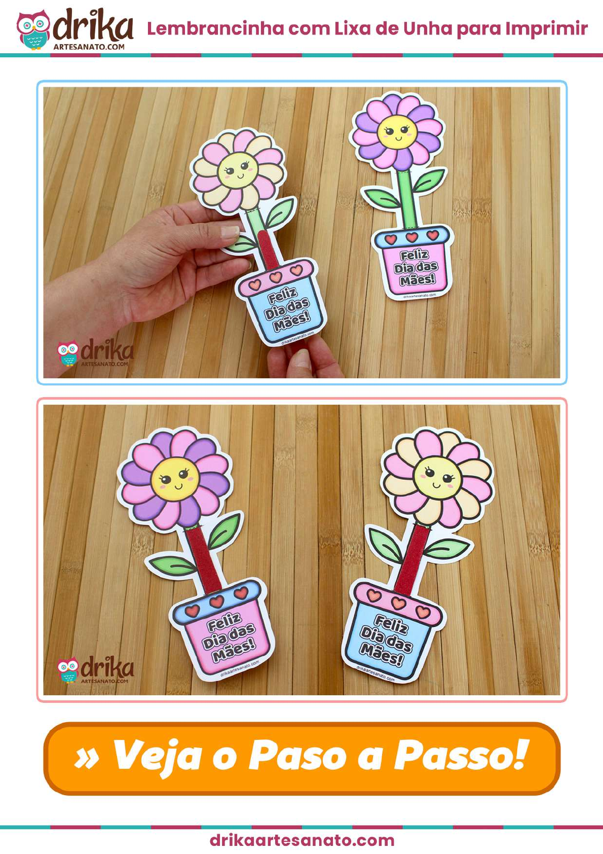 lembrancinha com lixa de unha para imprimir
