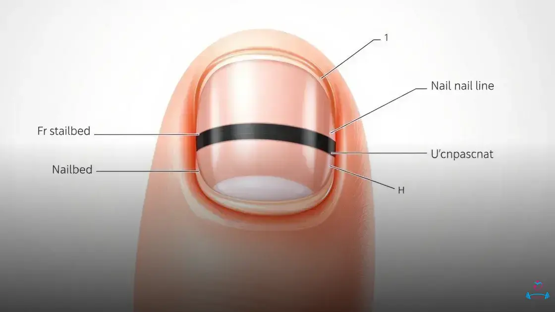 listra preta na unha