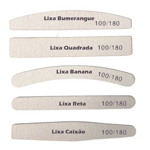 Granulação lixa unha de gel