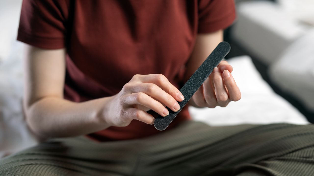 como lixar unha quadrada