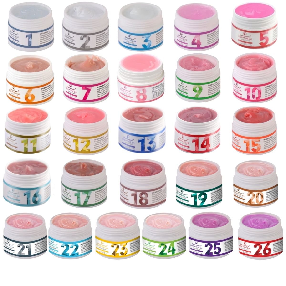 tipos de gel para unhas
