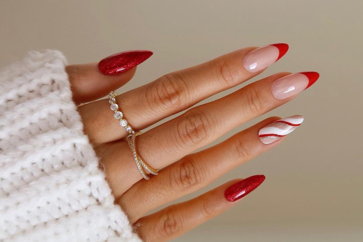 Tendências de decoração para unhas redondas: minimalismo e francesinhas