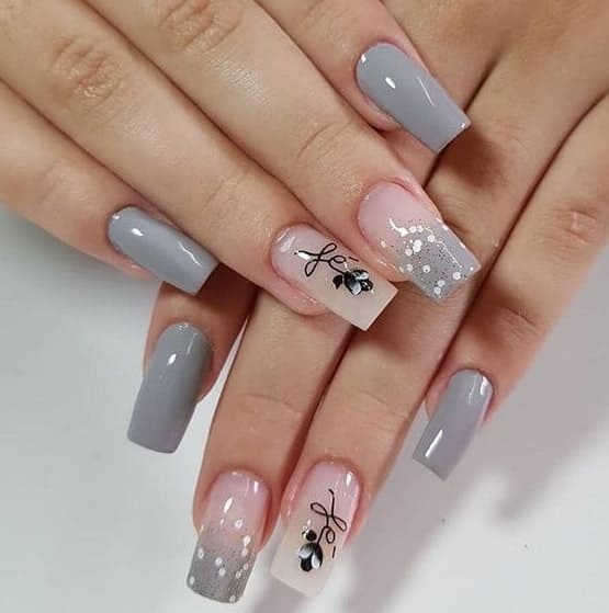 unha de fibra stiletto