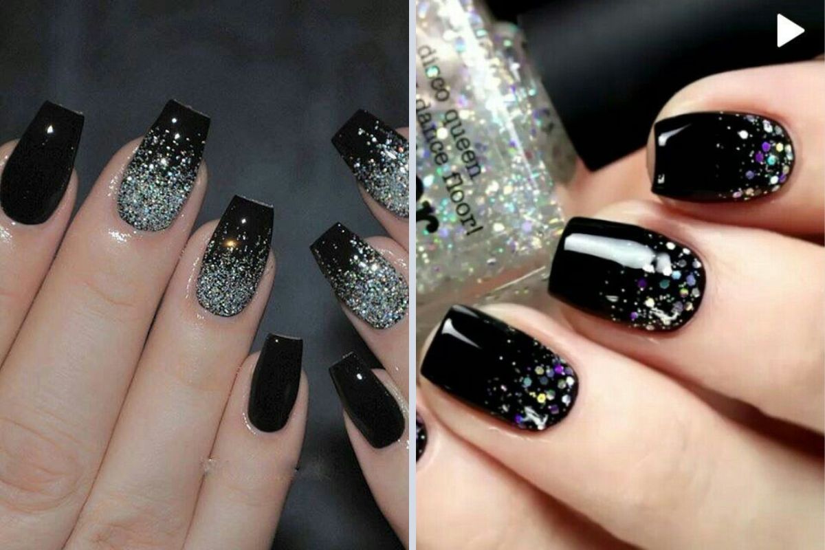 Tendências de Cores e Texturas para Unhas Pretas em Gel 2025-2026