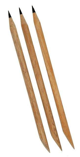 Palito de unha com ponta chanfrada