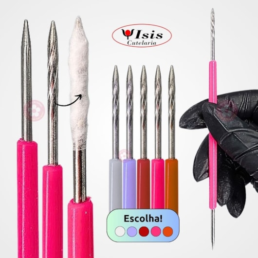 como evitar machucar a unha com palito de inox