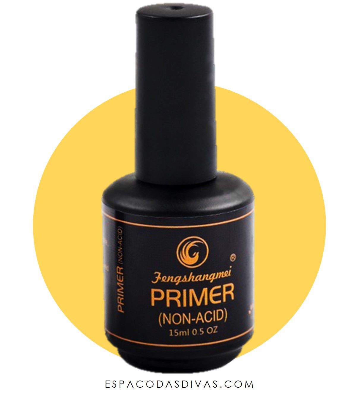 primer de unha antes do gel